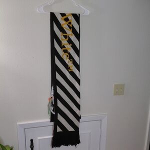 Off-White Arrow Stripe Scarf - NWT